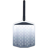 Ooni 14” Perforated Pizza Peel – Long Handle Perforated Aluminium Pizza Paddle – Lightweight Pizza Turning Peel – Ooni Outdoor Pizza Oven Accessories