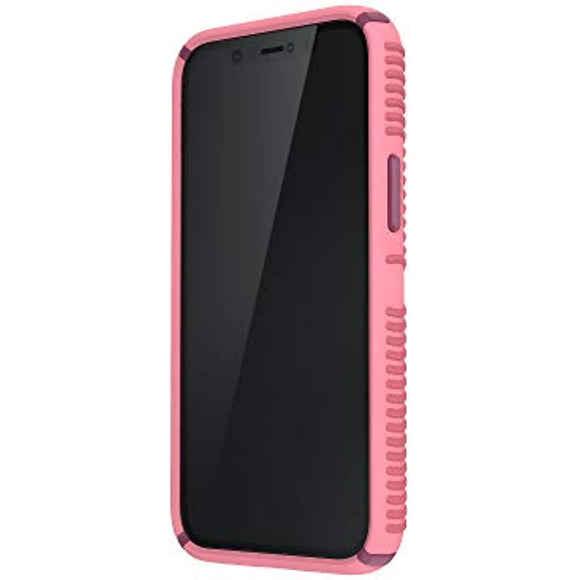 Speck Products Presidio2 Grip iPhone 12 Mini Case, Vintage Rose/Royal Pink/Lush Burgundy/White