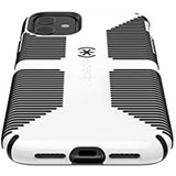 Speck CandyShell Grip iPhone 11 Case, White/Black