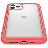 Speck Products Presidio V-Grip iPhone 11 PRO Max Case, Clear/Parrot Pink