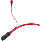 Skullcandy Ink'd Bluetooth Wireless Earbuds with Microphone, Noise Isolating Supreme Sound, 8-Hour Rechargeable Battery, Lightweight with Flexible Collar, Red/Black