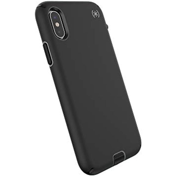 Speck Products Compatible Phone Case for Apple iPhone Xs Max, Presidio Sport Case, Black/Gunmetal Grey/Black