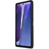 Speck Products Presidio2 Grip Samsung Note20 Case, Black/Black/White