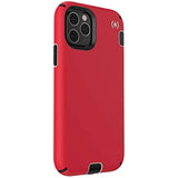 Speck Products Compatible Phone Case for Apple iPhone 11 Pro, Presidio Sport Case, Heartrate Red/Sidewalk Grey/Black