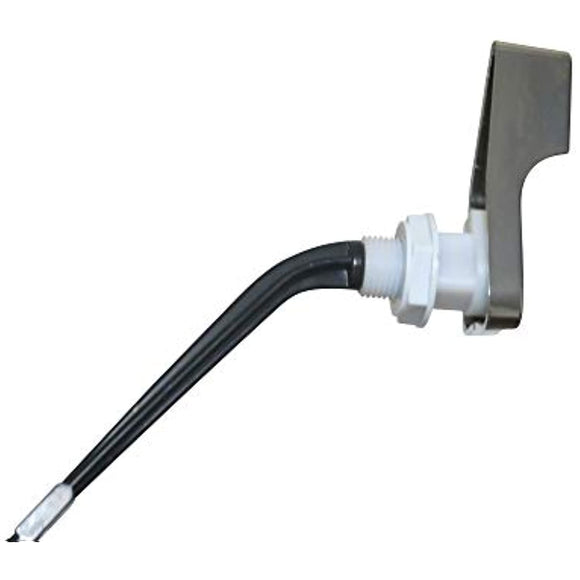 Toilet Tank Flush Lever Replacement for American Standard (45 Degree Neo-Angle Arm, Chrome)
