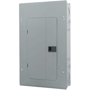 Eaton BRP20B100 Load Center, Indoor, Combination Cover, 20 Space/20 Pole, 100-Amp Main Breaker - Quantity 1