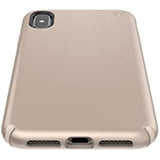 Speck Products Presidio Metallic iPhone Xs Max Case, Nude Gold Metallic/Nude