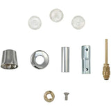 DANCO Bathtub and Shower 3-Handle Remodel/Rebuild Trim Kit for Gerber Faucets | Knob Handle | 11B-1H, 11B-1C, 11B-4D | Chrome (39617)