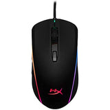 HyperX Cloud Mix - Wired Gaming Headset - Black & Pulsefire Surge - RGB Wired Optical Gaming Mouse, Pixart 3389 Sensor up to 16000 DPI, Ergonomic, 6 Programmable Buttons - Black