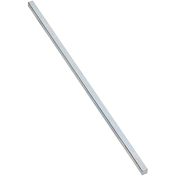 Stanley National N180-182 Stanley Square Key Stock, 5/16 in W X 12 in L, Steel, quot quot L