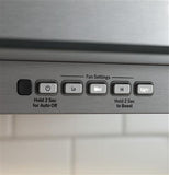 Cafe 36" Matte White Glass Canopy Chimney Wall Hood