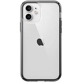 Speck Products Presidio Perfect-Clear Impact Geo iPhone iPhone 12, iPhone 12 Pro Case, Clear/Black (138491-5905)