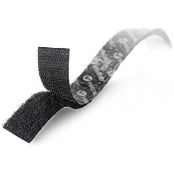 VELCRO Brand 5 Ft x 3/4 In | Black Tape Roll with Adhesive | Cut Strips to Length | Sticky Back Hook and Loop Fasteners | Perfect for Home, Office or Classroom