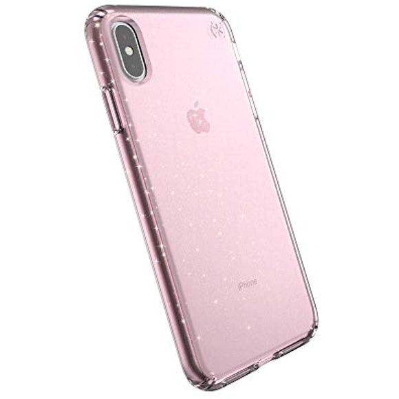 Speck Products Compatible Phone Case for Apple iPhone Xs Max, Presidio Clear +