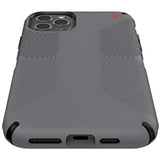 Speck Products Presidio2 Grip Case, Compatible with iPhone 11 PRO Max, Graphite Grey/Cathedral Grey/Black/Blood Red