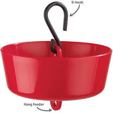 More Birds 38044, Red, Ant Guard for Hummingbird Feeders, 3.5-Inch Diameter