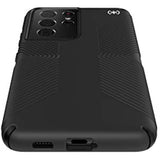 Speck Products Presidio2 Grip Samsung Galaxy S21 Ultra 5G Case, Black/Black/White