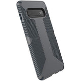 Speck Products Presidio Grip Samsung S10+ Case, Graphite Grey/Charcoal Grey