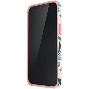 Speck Products Presidio Edition iPhone 12 Pro Max Case, White/Rosy Pink/Watercolor Roses