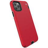 Speck Products Compatible Phone Case for Apple iPhone 11 Pro Max, Presidio Sport Case, Heartrate Red/Sidewalk Grey/Black