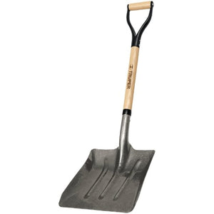 Truper 33111 Tru Pro Coal or Street Cleaner Shovel with No.2 Blade and D-Handle, 27-Inch