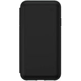 Speck Products Presidio Folio Leather iPhone Xs Max Case, Black/Black