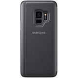 Samsung Galaxy S9 S-View Flip Case with Kickstand, Black - EF-ZG960CBEGUS