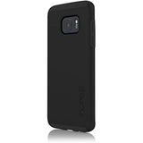 Samsung Galaxy S7 Edge case, Incipit Dual Pro, Hard Shell Case with Impact-Absorbing Core Shock-Absorbing Impact-Resistant Dual-Layer Cover - Black/Black