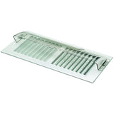 Frost King Unbreakable Heat and Air Deflector, Clear Plastic, 2 3/4” Tall, Width Adjustable 10” to 14”, (50)