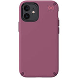 Speck Products Presidio2 PRO iPhone 12 Mini Case, Lush Burgundy/Azalea Burgundy/Royal Pink