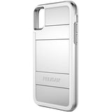 iPhone X Case | Pelican Protector iPhone X Case (Metallic Silver)