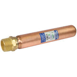 Supply Giant IS-D-1NQU Type C Straight Lead Free Water Arrestor with 3/4" Threaded Male NPT Connection, Brass
