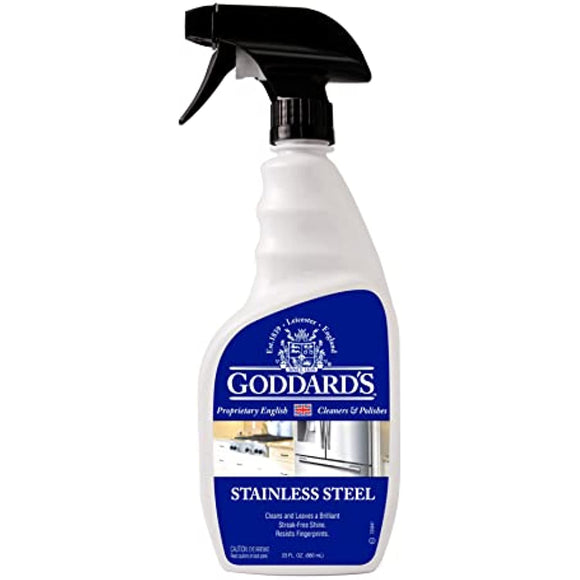 Goddard’s Stainless Steel Cleaner Spray – Non-Abrasive Stainless Steel Kitchen
