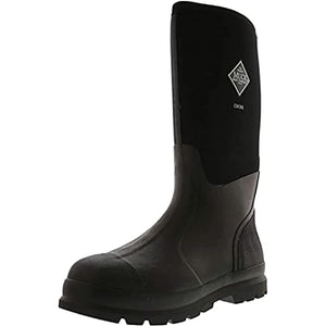 Muck Chore Classic Men's Rubber Work Boots,Black,Men's 12 M US / Women's 13 M US
