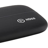 Elgato Game Capture HD60 - Next Generation Gameplay Sharing for Playstation 4, Xbox One & Xbox 360, 1080p Quality with 60 fps