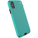 Speck Products Compatible Phone Case for Apple iPhone Xs Max, Presidio Sport Case, Jet Ski Teal/Dolphin Grey/Black