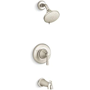 Kohler Sterling R99913-4G-BN Georgeson Bath/Shower Faucet, Single Handle, With Showerhead, Brushed Nickel - Quantity 1