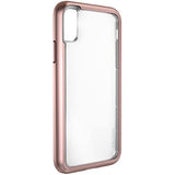 iPhone X Case | Pelican Adventurer iPhone Case X (Clear/Metallic Rose Gold)