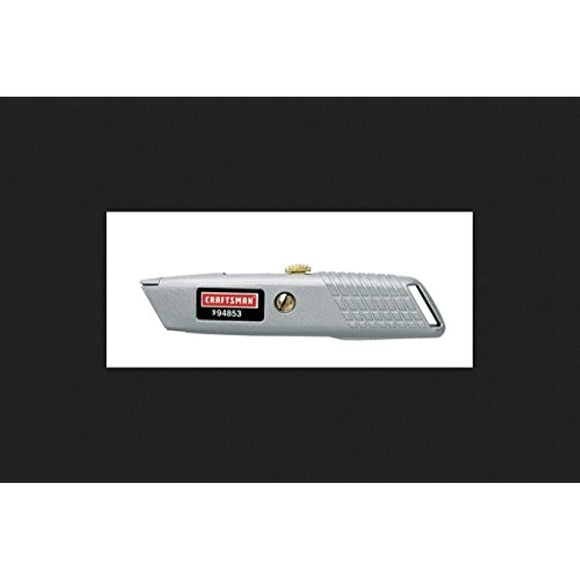 Craftsman Retractable Utility Knife with Heavy-Duty Die Cast Body