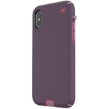 Speck Products Compatible Phone Case for Apple iPhone Xs/iPhone X, Presidio Sport Case, Vintage Purple/Pitaya Pink/Cattleya Pink