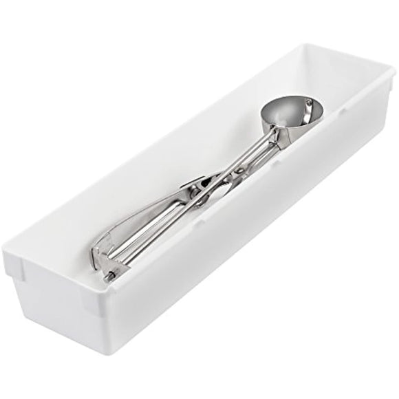 Rubbermaid Drawer Organizer, 12 by 3 by 2-Inch, White