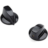Tops 55713 Fitz-All Replacement Appliance Knobs, Set of 2,Black