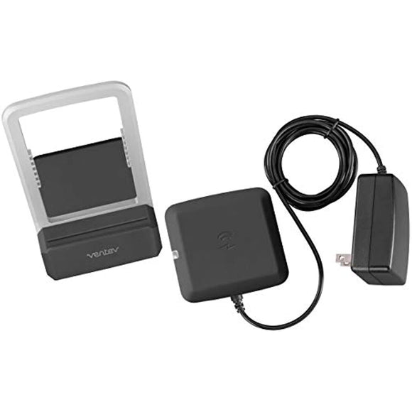 Ventev Universal Wireless Charger | Charges at Rapid Rate, No Cable Needed, Multi View Capability | Short Circuit, Overcharge Protection | Black (599456)