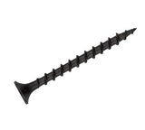 Qualihome #6 Coarse Thread Sharp Point Drywall Screw with Phillips Drive #2 Bugle Head, 1 Lb/Pound, Black, Ideal Screw for Drywall Sheetrock, Wood and More, 1-5/8 Inch, 210 Pack