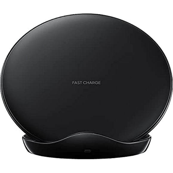 SAMSUNG Official OEM Wireless Charger Stand (Fast Charging) 2018 (Black) International Version (NO AC Adapter)