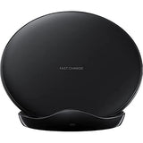 SAMSUNG Official OEM Wireless Charger Stand (Fast Charging) 2018 (Black) International Version (NO AC Adapter)