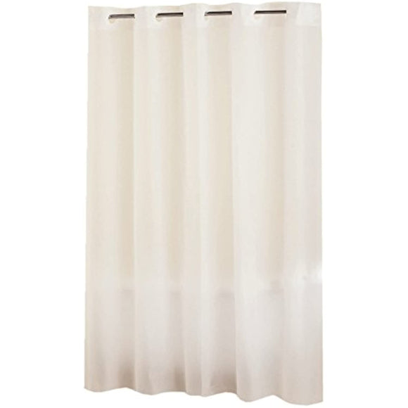 Hookless Peva Shower Curtain, Water Resistant Material, 71” W x 74” L, Frosty Color