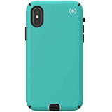 Speck Products Compatible Phone Case for Apple iPhone Xs Max, Presidio Sport Case, Jet Ski Teal/Dolphin Grey/Black