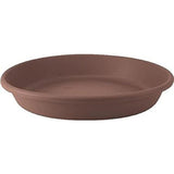Classic Pot Saucers, 13-7/8" outside dimension, chocolate