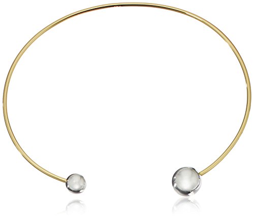 Rebecca Minkoff Pearl Collar Gold with Rhodium Necklace